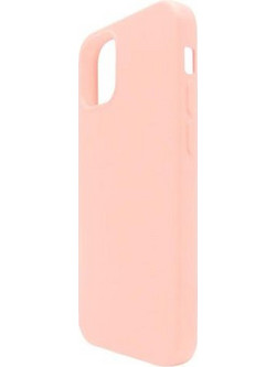 iNOS Liquid Silicon L-Cover Back Cover Salmon (iPhone 12 Pro Max)