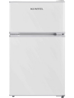 Kumtel HTMF-90 EW Δίπορτο Ψυγείο 87lt Υ85.2xΠ47.8xΒ50.9cm Λευκό