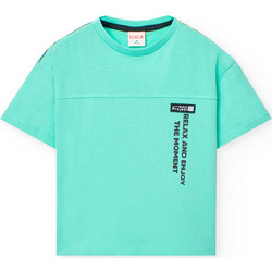 Boboli Παιδικό T-Shirt Κοντομάνικο Βεραμάν 511085-4690