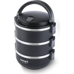 Lamart Lunchbox LT6023 Δοχείο Φαγητού Θερμός Inox 1.8lt Μαύρο