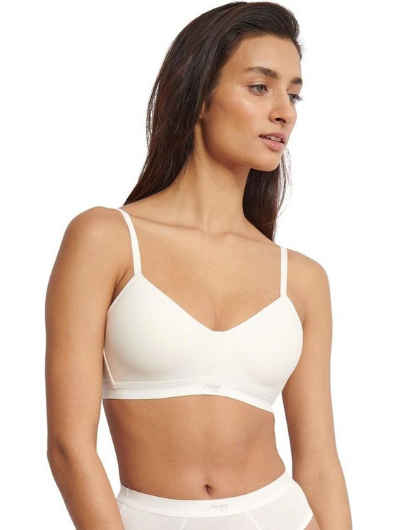 Sloggi Ever Ease Bralette χωρίς Μπανέλα Εκρού 10219599-00GZ