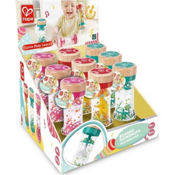 Hape Beaded Raindrops Ξύλινη Κουδουνίστρα Μαράκα για Νεογέννητα Διάφορα Σχέδια