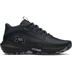 Under Armour Lockdown 7 Παιδικά Αθλητικά Παπούτσια για Μπάσκετ Μαύρα 3028513-004