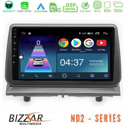 Bizzar U-ND2-DG1697 Ηχοσύστημα Αυτοκινήτου με Οθόνη Αφής & GPS