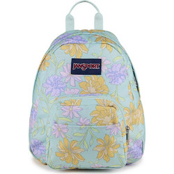 JanSport Half Pint Faded Floral Fresh Mint Σακίδιο Πλάτης 10lt Γαλάζιο