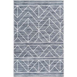 Kayoom Incas Χαλί Ορθογώνιο Καλοκαιρινό 160x230cm 6565 Grey