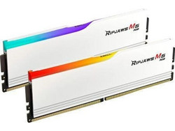 G.Skill Ripjaws M5 RGB 32GB (2X16GB) DDR5 RAM 6000MHz C32 White