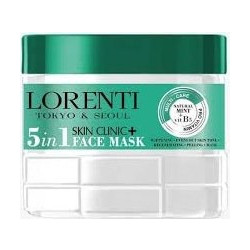 Lorenti Natural Mint Κρεμώδης Μάσκα Προσώπου για Λεύκανση 500ml