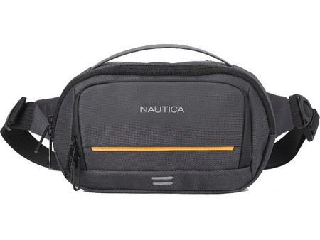 Nautica Τσαντάκι Μέσης Ανθρακί 2732