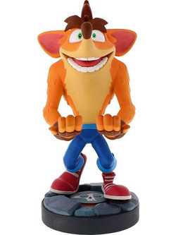 EXG Crash Bandicoot Cable Guys New Crash Bandicoot EXGMER-2914 Βάση Κινητού Γραφείου Πολύχρωμη