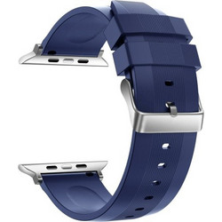 Ksix Buckle Λουράκι Σιλικόνης Blue (Apple Watch 42 / 44 / 45 / 49mm)