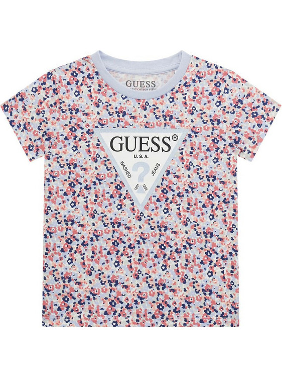 Guess Παιδικό T-Shirt Κοντομάνικο Λευκό Πολύχρωμο K5RI15K6YW4-P67K