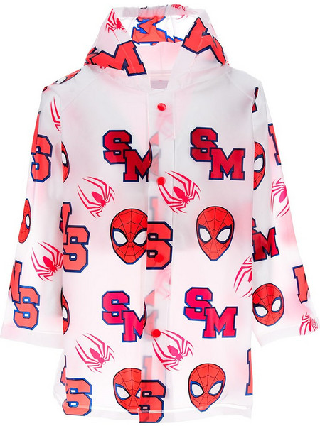 Spider Man Παιδικό Μπουφάν Χειμωνιάτικο Softshell Αδιάβροχο Λευκό Κόκκινο XH1489
