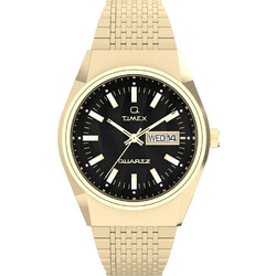 Timex Falcon Ανδρικό Ρολόι με Χρυσό Μεταλλικό Μπρασελέ TW2W62500