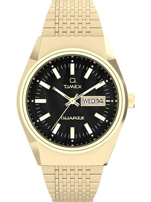 Timex Falcon Ανδρικό Ρολόι με Χρυσό Μεταλλικό Μπρασελέ TW2W62500