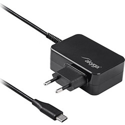 Akyga AK-ND-81 USB-C Φορτιστής Laptop 65W 20V 3.25A με Ενσωματωμένο Καλώδιο Τροφοδοσίας