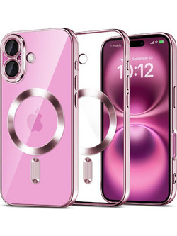 Tech-Protect Magflex MagSafe Back Cover Shiny Rose (iPhone 16)
