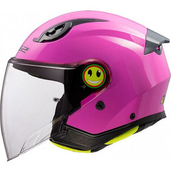 LS2 OF622 Funny II Kid Gloss Pink Κράνος Μηχανής Jet 1100gr