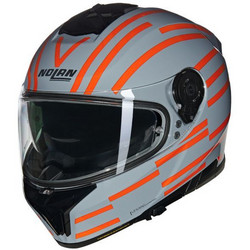 Nolan N80-8 Grey Orange Κράνος Μηχανής Full Face 1420gr