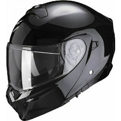 Scorpion Exo 930 Solid Black Κράνος Μηχανής Flip-Up 1720gr