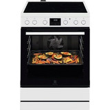 Electrolux LKR64022MW Κουζίνα Ηλεκτρική 73lt με Κεραμικές Εστίες 59.6cm