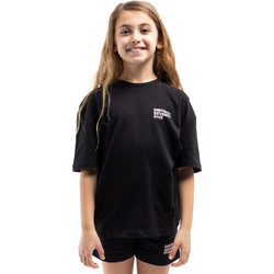 District75 Παιδικό T-Shirt Κοντομάνικο Μαύρο 125KGSS-400-071