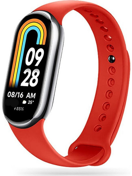 Λουράκι Σιλικόνης Red (Xiaomi Mi Band 8 / 9)