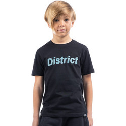District75 Παιδικό T-Shirt Κοντομάνικο Μαύρο 124KBSS-074-071