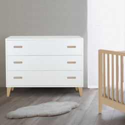 Pali Win Βρεφική Συρταριέρα Λευκή 115x51x85cm 0535WINN