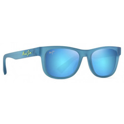 Maui Jim B687-03 Ανδρικά Γυαλιά Ηλίου Τετράγωνα Κοκάλινα Μπλε με Μπλε Φακό
