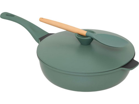 5Five Olive Green Σωτέζα Αλουμινίου με Καπάκι 28cm 189456
