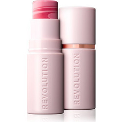 Revolution Skin Silk Light Pink Marble Stick Blush 4.5gr