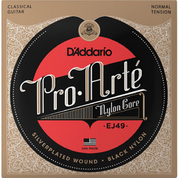 D'Addario EJ49 Pro-Arte Core Σετ 6 Χορδές Κλασικής Κιθάρας Nylon 28-43" Normal Tension