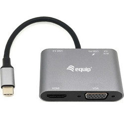 Equip 133483 USB-C Docking Station με HDMI PD