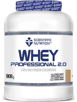 Scientiffic Nutrition Whey Professional 2.0 Cookies & Cream Πρωτεΐνη Ορού Γάλακτος 908gr