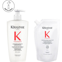 Kerastase Premiere Refillable & Refill Bain Decalcifiant Reparateur Σαμπουάν για Επανόρθωση για Ταλαιπωρημένα Μαλλιά 500ml