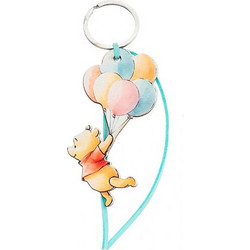 Bellissimo Μπομπονιέρα Βάπτισης Μπρελόκ Winnie The Pooh από Ξύλο ΔΜΠ-20
