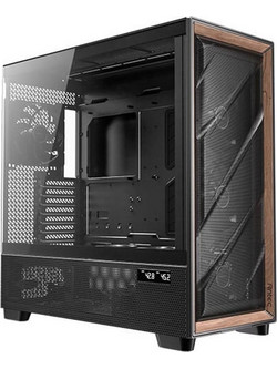 Antec Flux Pro Black Gaming Full Tower Κουτί Υπολογιστή με Πλαϊνό Παράθυρο