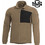 Pentagon Ανδρική Ζακέτα Fleece με Φερμουάρ Μπεζ K08047-03