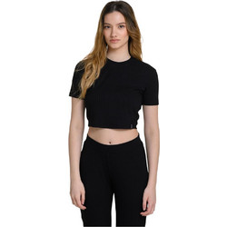 Target Γυναικείο Αθλητικό Crop Top Μαύρο S25-66408-10