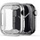 Dux Ducis Samo Πλαστική Θήκη με Προστασία Οθόνης για Apple Watch 7 / 8 41mm Ασημί