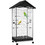 PawHut Κλουβί Πτηνών 79x65x155cm D10-103V00BK