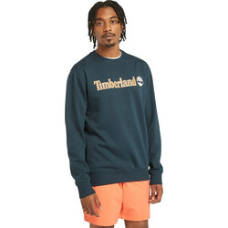 Timberland Kennebec River Linear Logo Ανδρικό Φούτερ Πετρόλ TB0A5UJY433