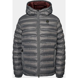 Blauer Ανδρικό Μπουφάν Χειμωνιάτικο Puffer Γκρι 23WBLUC02079