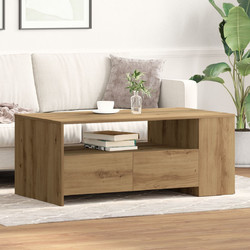 vidaXL Τραπεζάκι Σαλονιού Ξύλινο Μ102xΠ55xΥ43.5cm 862732