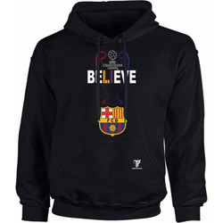 Takeposition Barchelona Believe Logo Παιδικό Φούτερ με Κουκούλα Μαύρο 811-5615