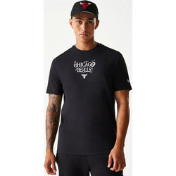 New Era NBA Ghicago Bulls Ανδρικό Αθλητικό T-Shirt Μαύρο 60667730