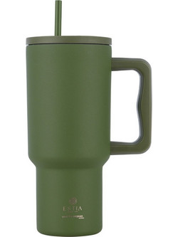 Estia Straw Tumbler XL Save The Aegean Forest Spirit 900ml
