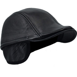 Leather 100 Ανδρική Τραγιάσκα Υφασμάτινη Μαύρη 05SA-JOKEY-1