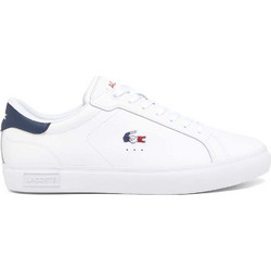 Lacoste Powercourt 125 Ανδρικά Sneakers Λευκά 49SMA0080-407